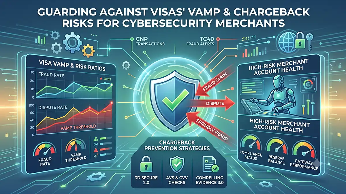 Cybersecurity VAMP and chargeback prevention